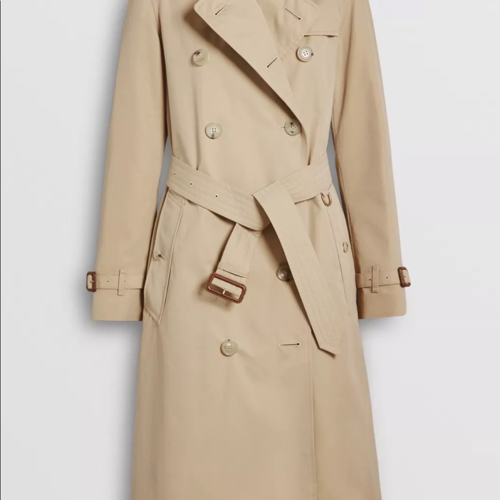 LUXURY ALERT! Authentic Burberry Classic Trench in 14 Petite!